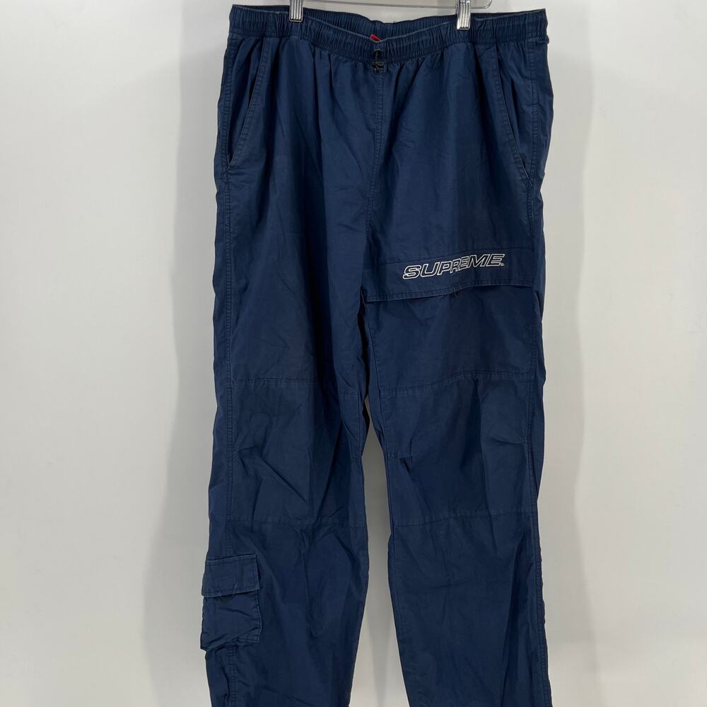 SS20 2020 Supreme NYC Cargo Cotton Cinch Pant in Navy Size XL